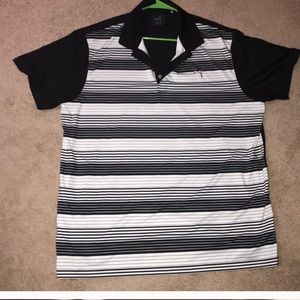 NWOT Puma Striped Polo